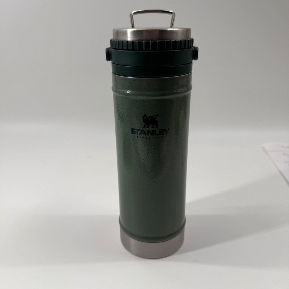 Stanley Classic Travel Mug French Press 16oz Hammertone Green 10-01855-013